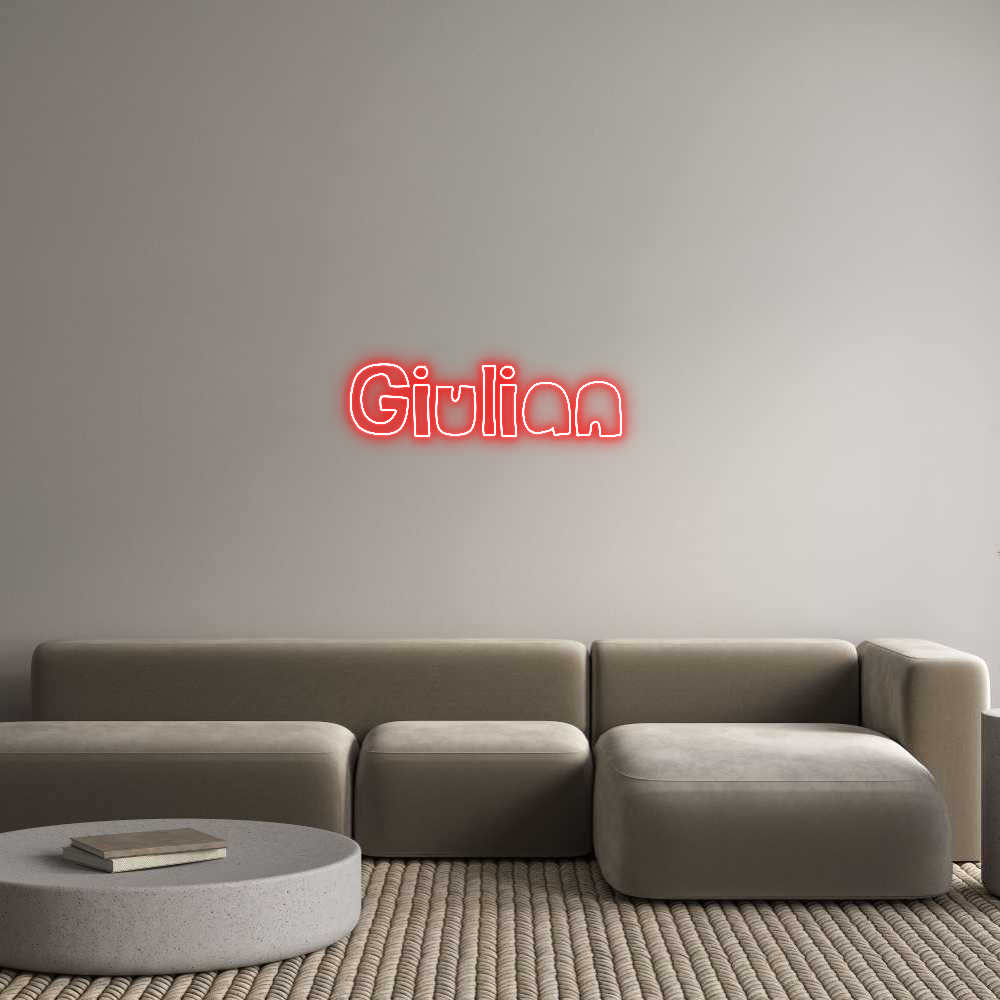 Custom Neon Sign Online Editor Giulian