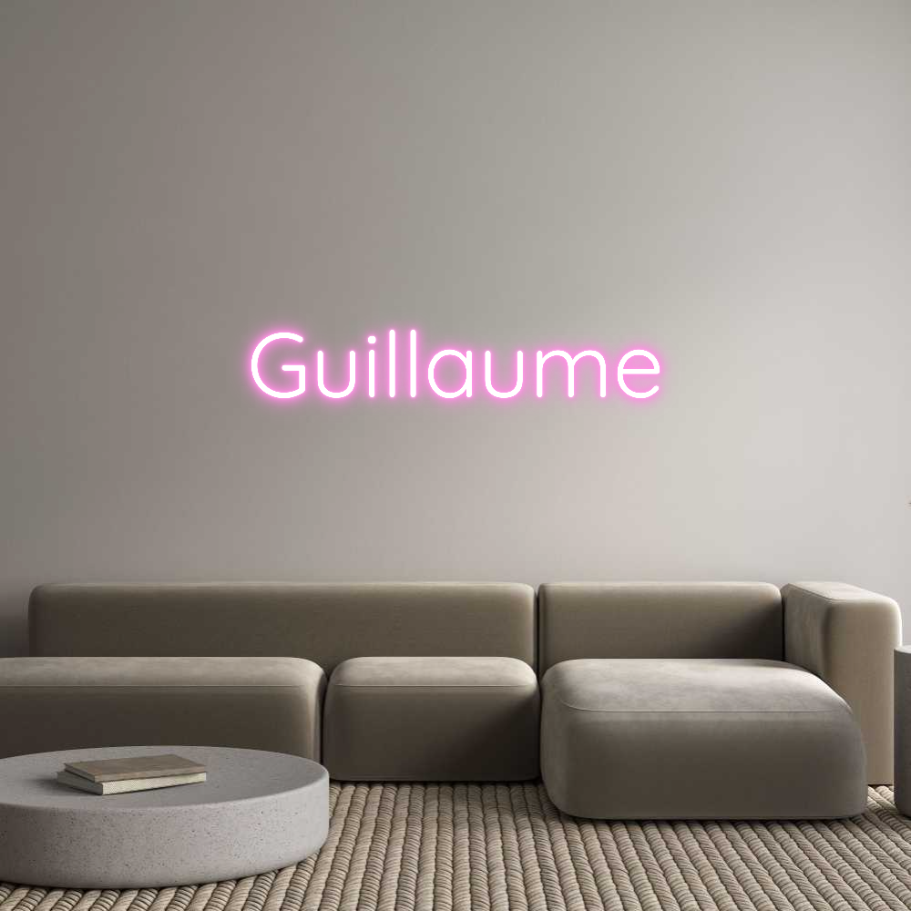 Custom Neon Sign Online Editor Guillaume