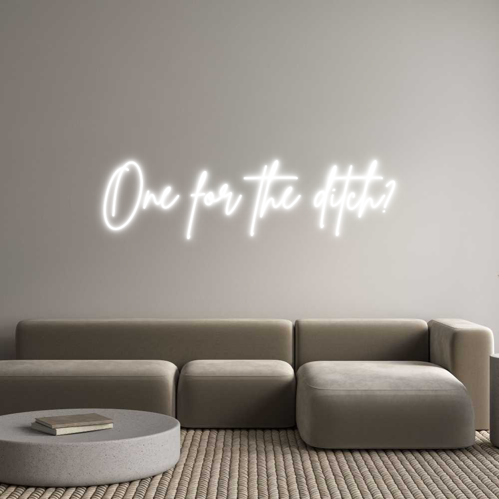 Custom Neon Sign Online Editor One for the d...