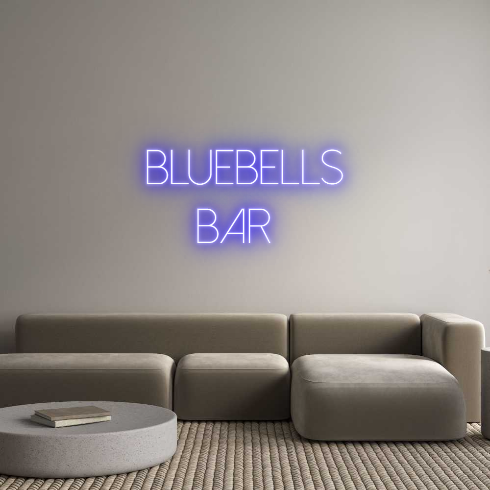 Custom Neon Sign Online Editor Bluebells
  ...
