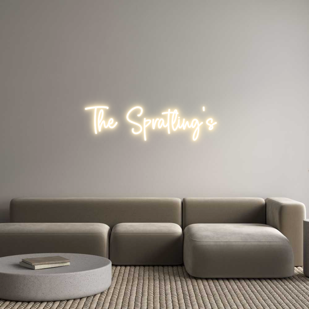 Custom Neon Sign Online Editor The Spratling...