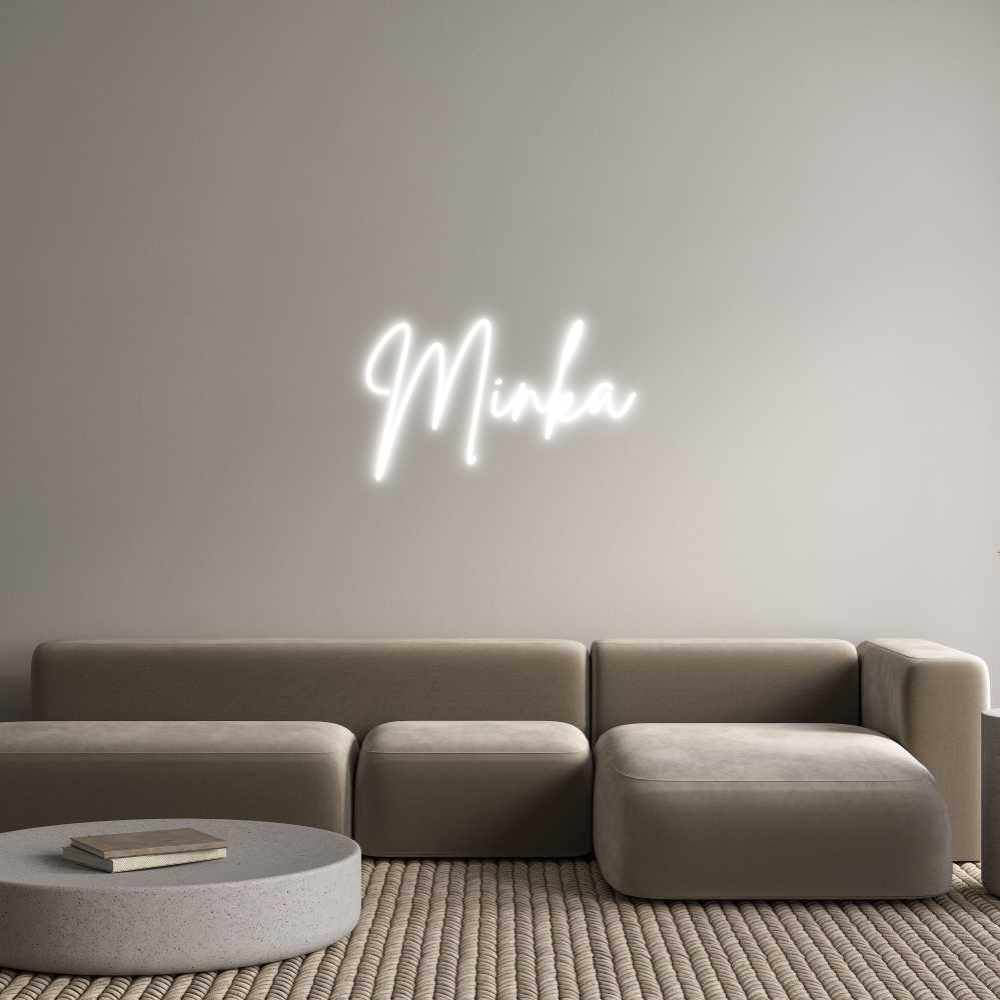 Custom Neon Sign Online Editor Minka