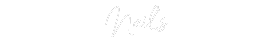 Custom Neon Sign Online Editor Nail’s