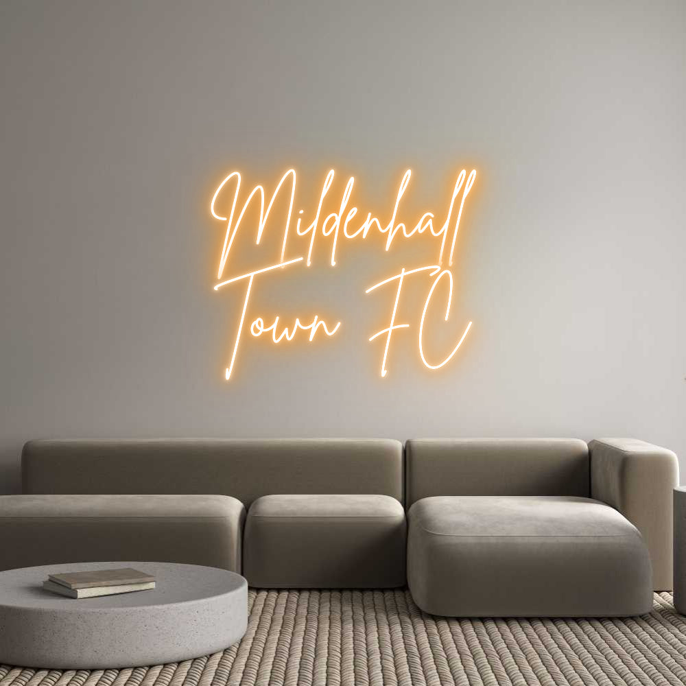 Custom Neon Sign Online Editor Mildenhall
T...