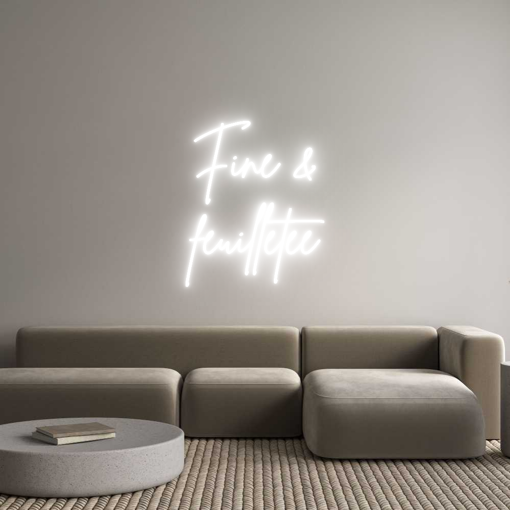 Custom Neon Sign Online Editor Fine &
feuil...
