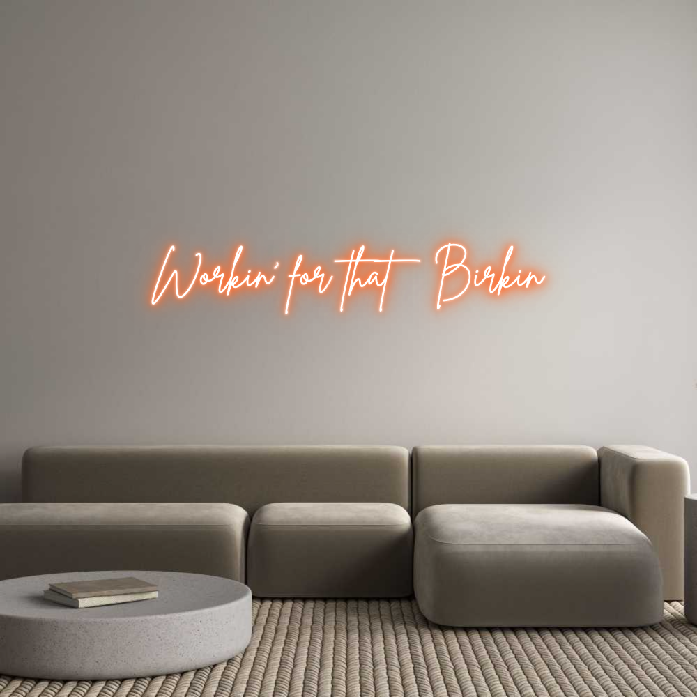 Custom Neon Sign Online Editor Workin' for t...