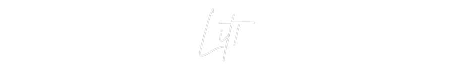 Custom Back Lit Neon Sign Online Editor Lit!