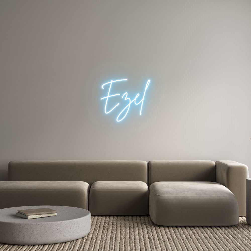 Custom Neon Sign Online Editor Ezel
