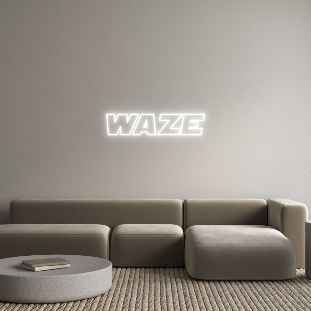 Custom Neon Sign Online Editor Waze