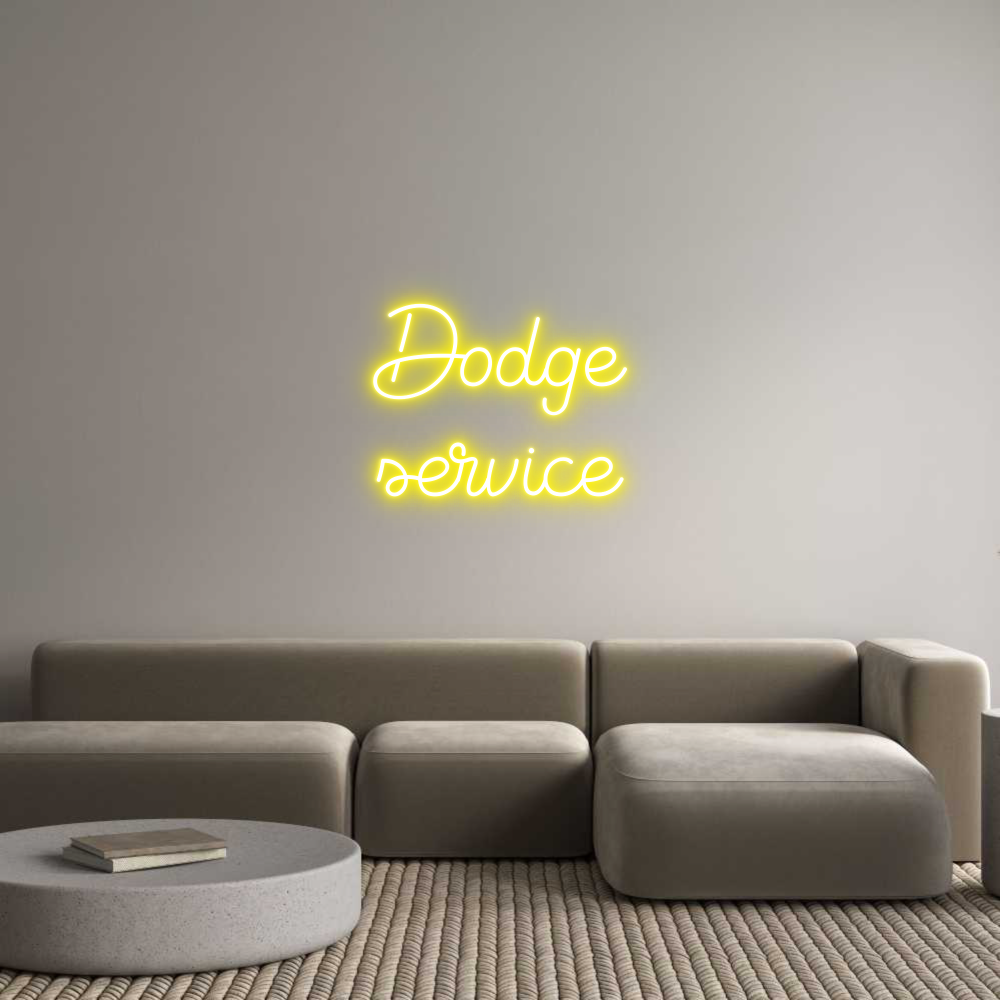 Custom Neon Sign Online Editor Dodge
service