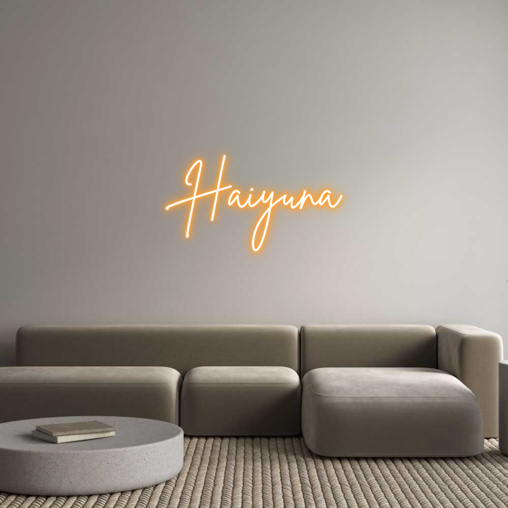 Custom Neon Sign Online Editor Haiyuna