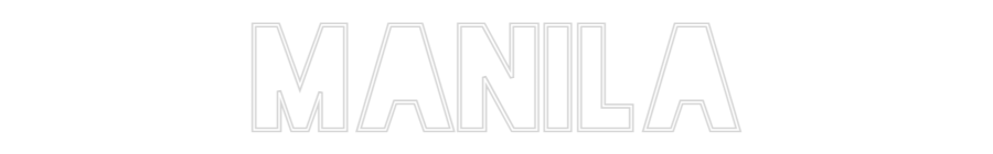 Custom Neon Sign Online Editor MANILA