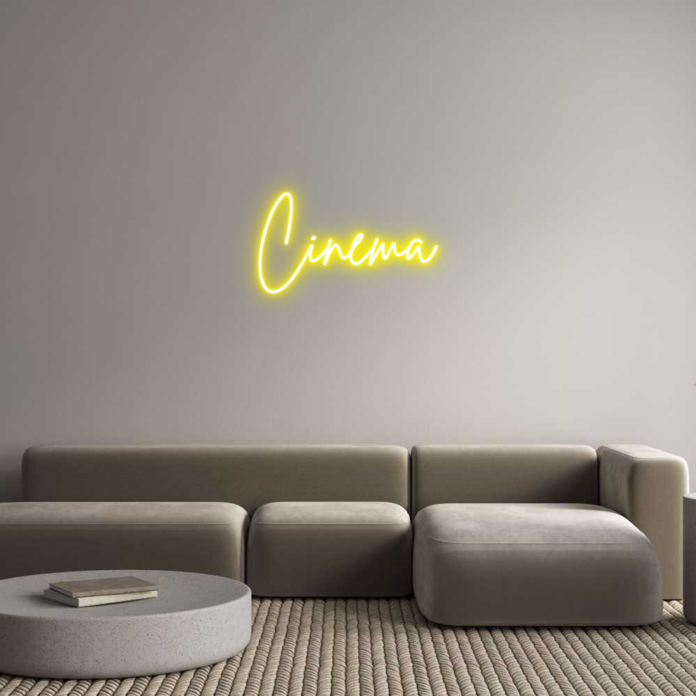 Custom Neon Sign Online Editor Cinema