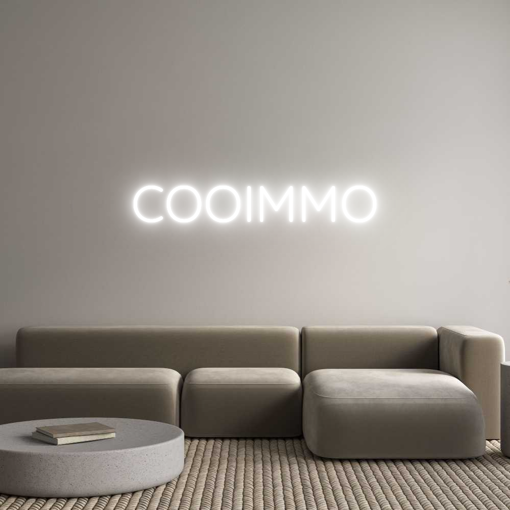 Custom Neon Sign Online Editor COOIMMO
