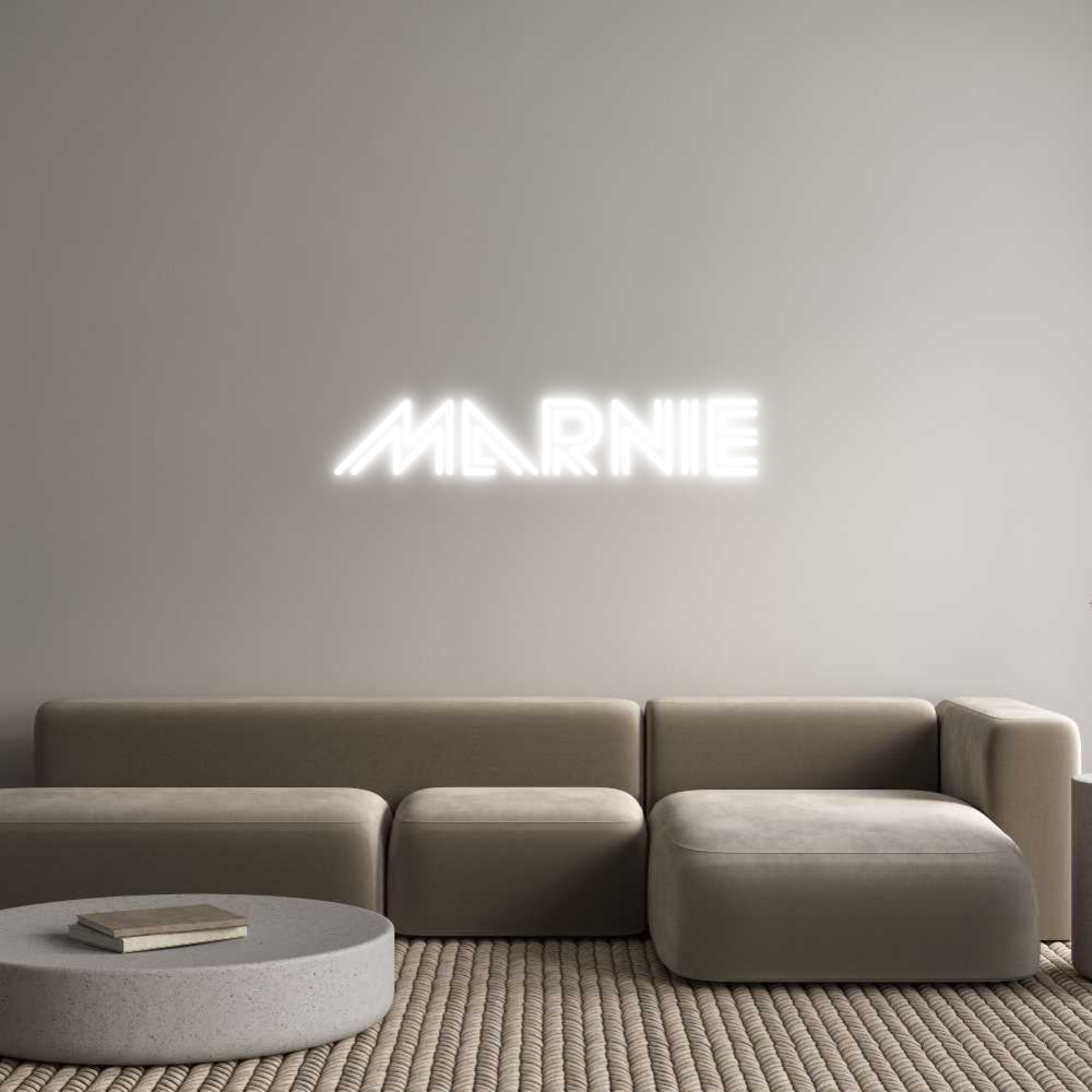 Custom Neon Sign Online Editor Marnie