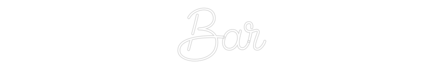 Custom Neon Sign Online Editor Bar