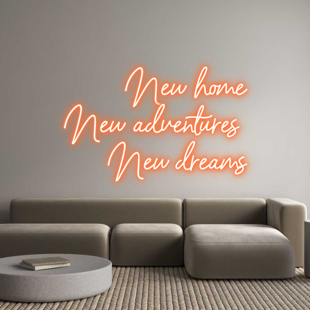 Custom Neon Sign Online Editor New home
New...