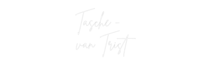 Custom Neon Sign Online Editor Tasche -
van...