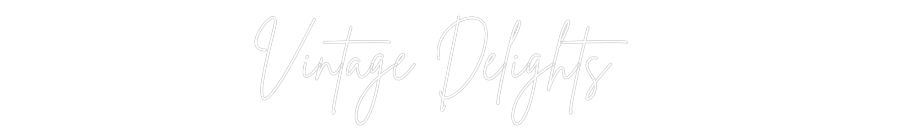 Custom Neon Sign Online Editor Vintage Delig...