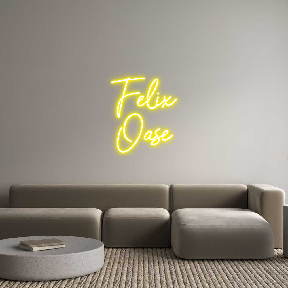 Custom Neon Sign Online Editor Felix
Oase