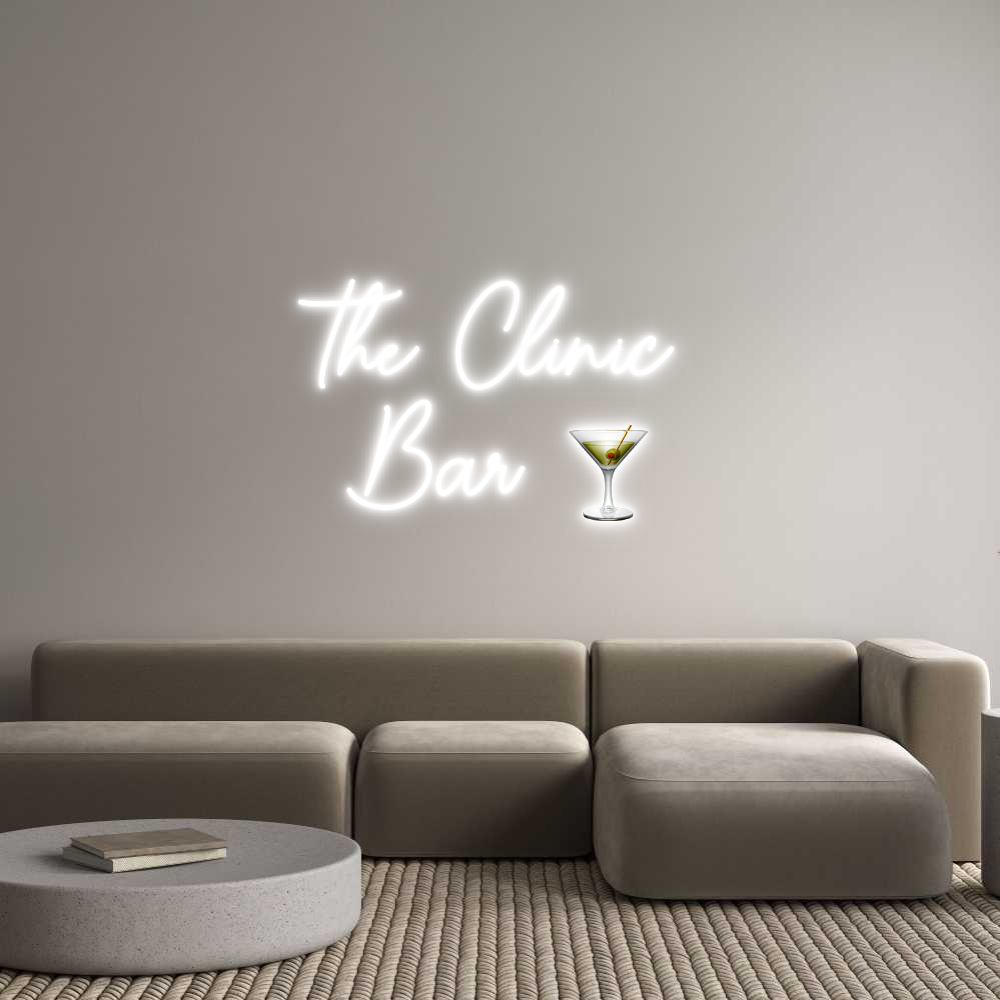 Custom Neon Sign Online Editor The Clinic 
...