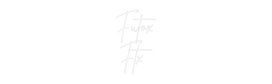 Custom Back Lit Neon Sign Online Editor Futox
Ftx