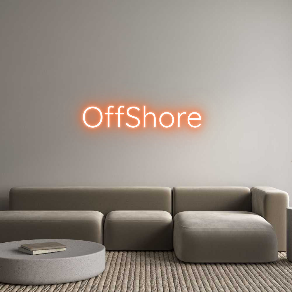 Custom Neon Sign Online Editor OffShore
