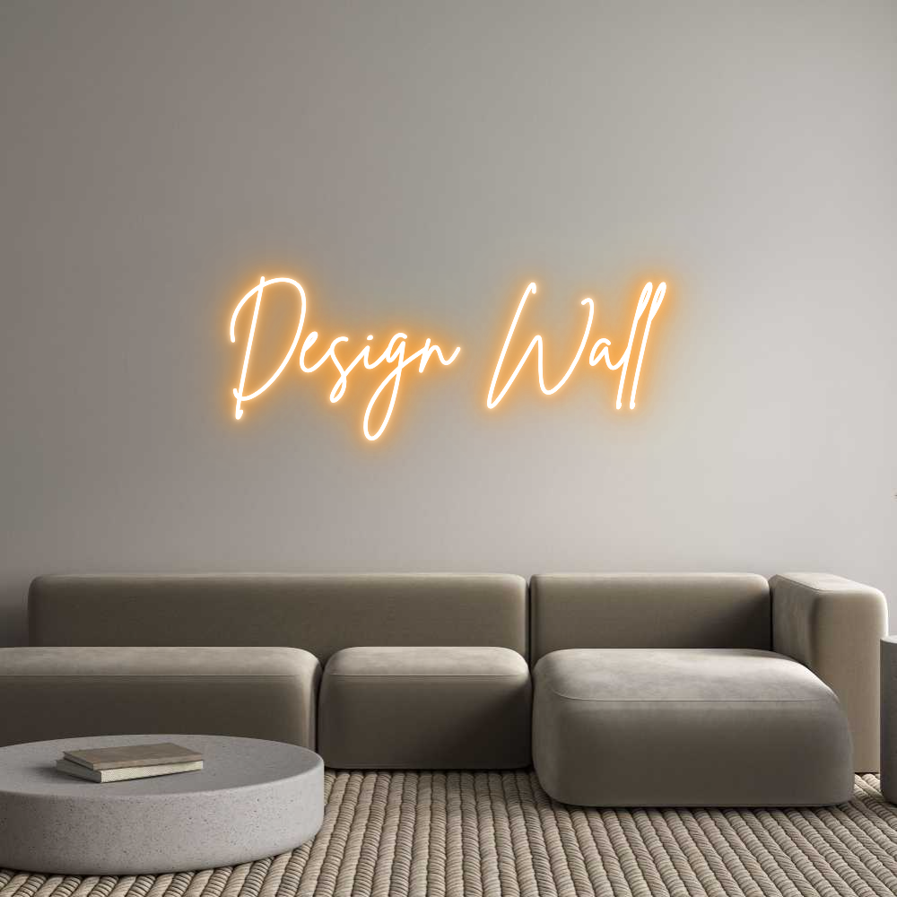Custom Neon Sign Online Editor Design Wall