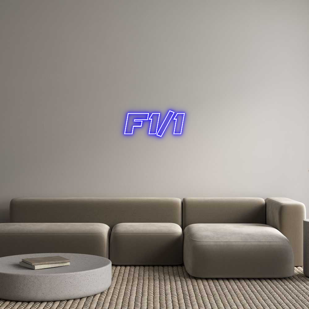 Custom Neon Sign Online Editor F1/1