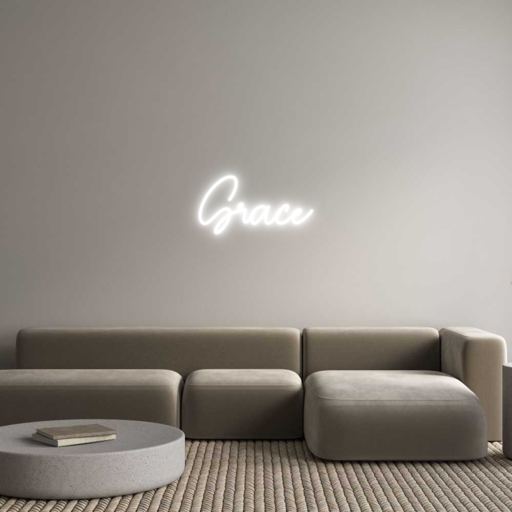 Custom Neon Sign Online Editor Grace