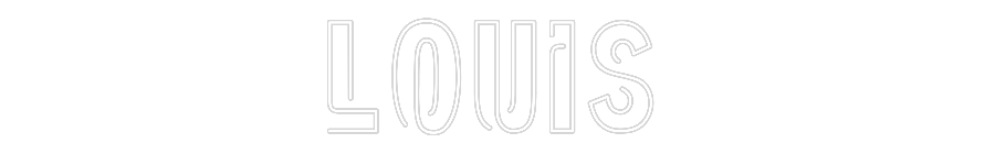 Custom Neon Sign Online Editor LOUIS