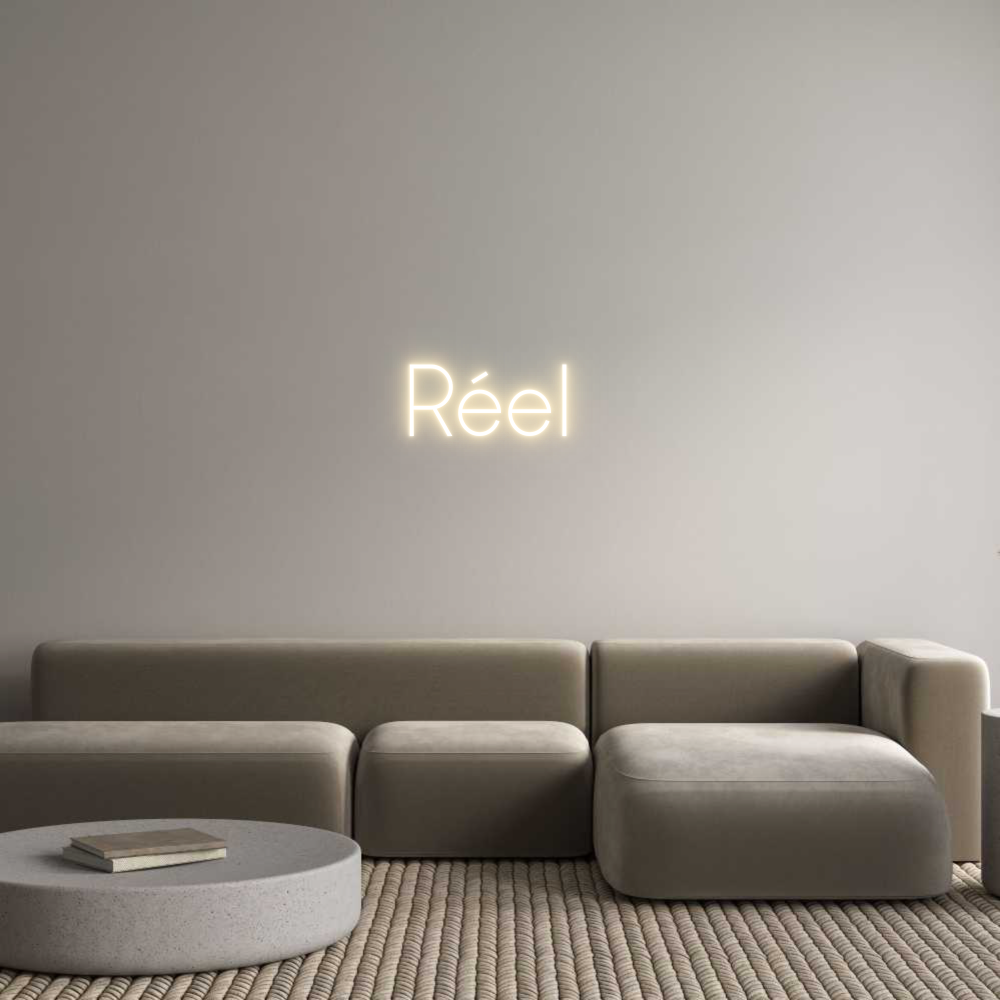 Custom Neon Sign Online Editor Réel