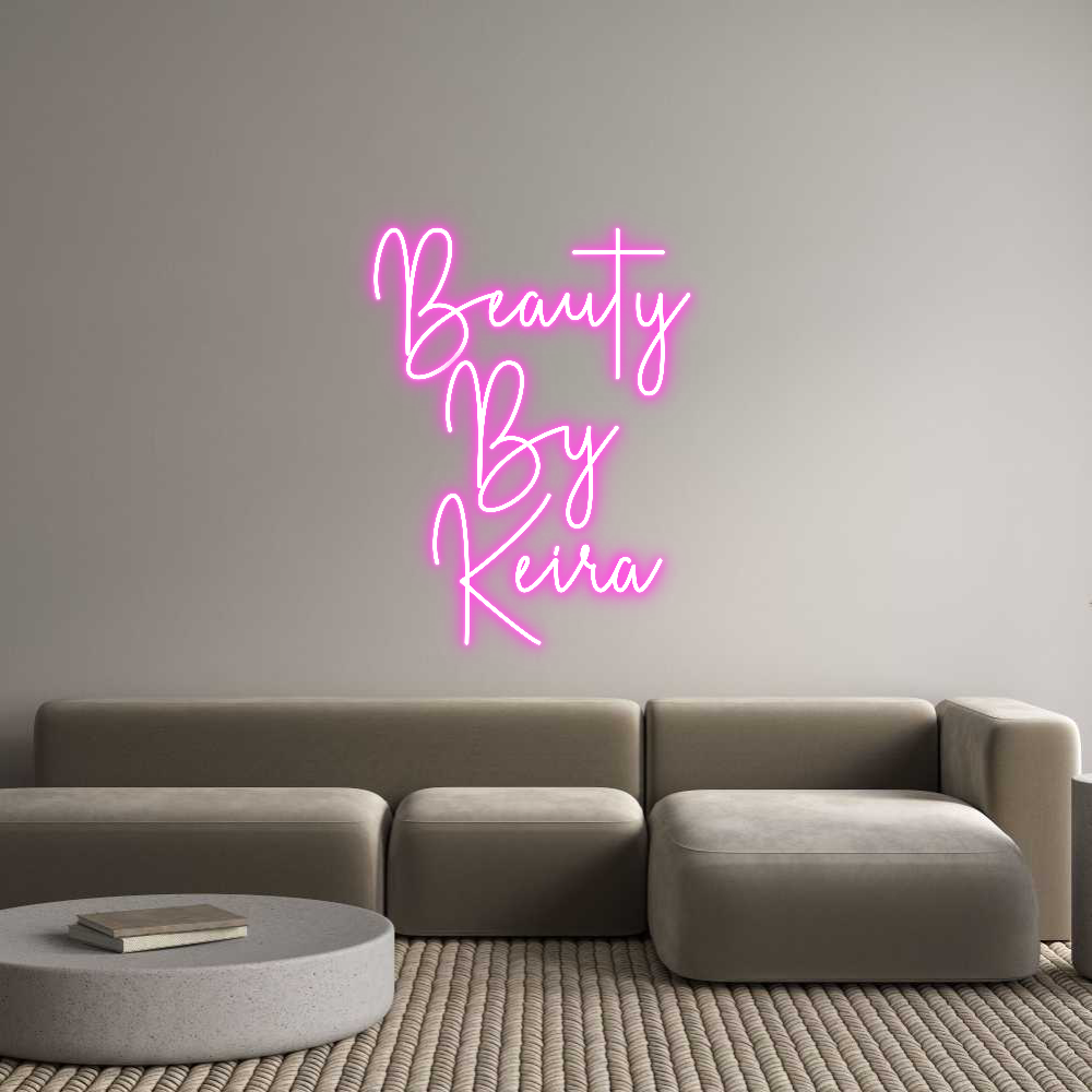 Custom Neon Sign Online Editor Beauty 
By 
...