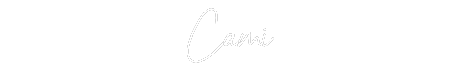 Custom Neon Sign Online Editor Cami