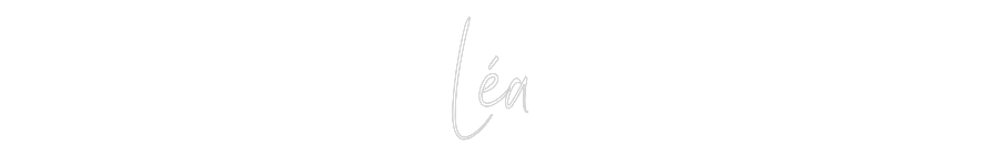 Custom Neon Sign Online Editor Léa