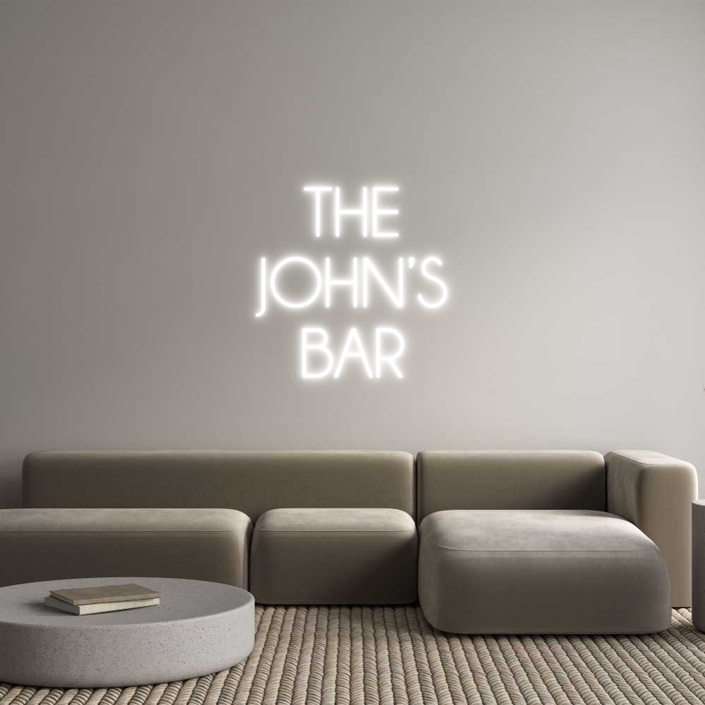 Custom Neon Sign Online Editor THE
JOHN’S
...