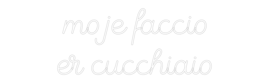 Custom Neon Sign Online Editor mo je faccio
...