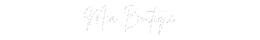 Custom Neon Sign Online Editor Mia Boutique