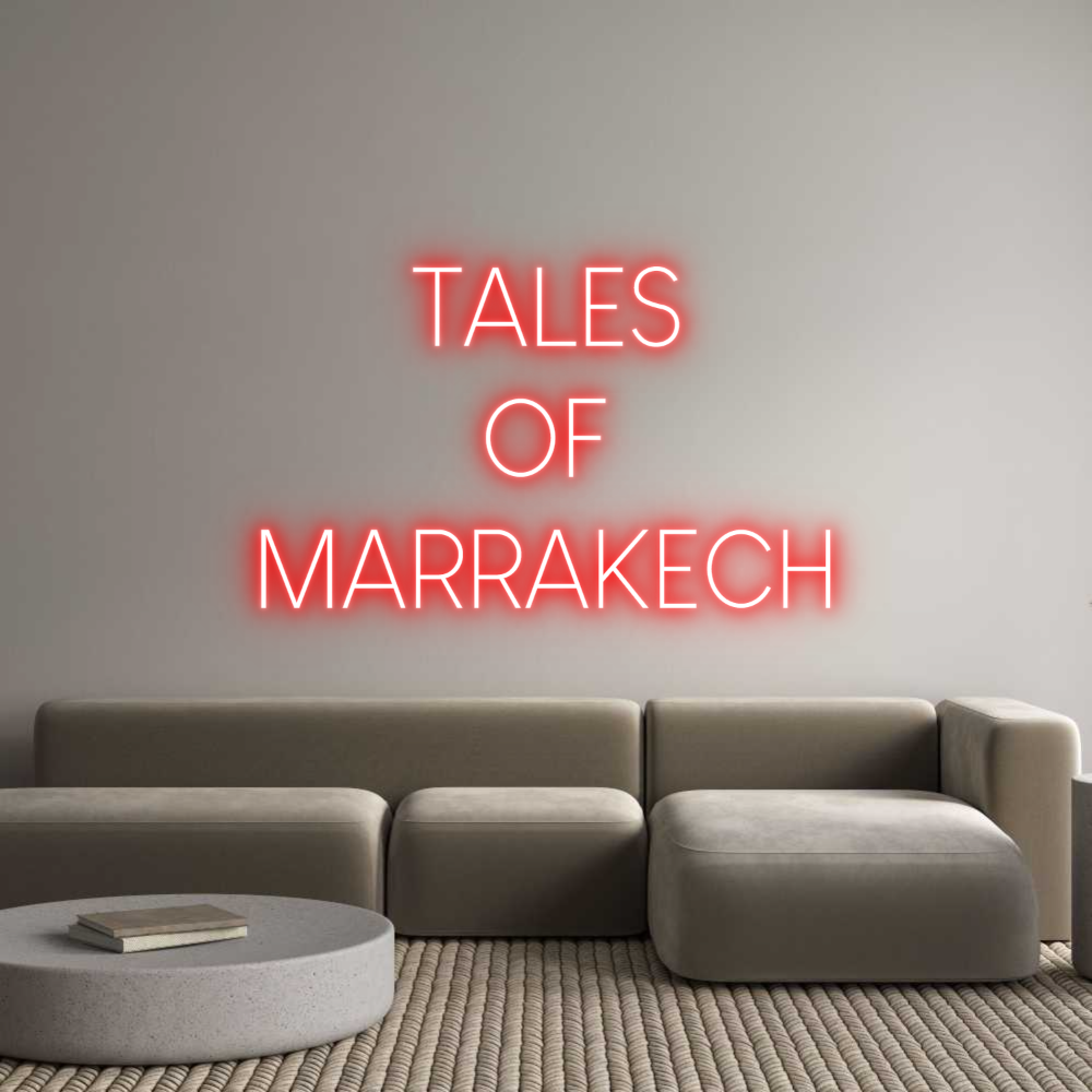 Custom Neon Sign Online Editor TALES
OF
MA...