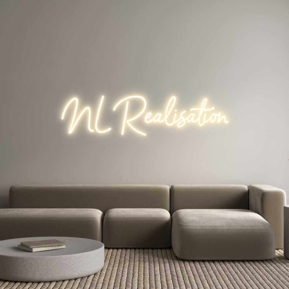 Custom Neon Sign Online Editor NL Réalisation
