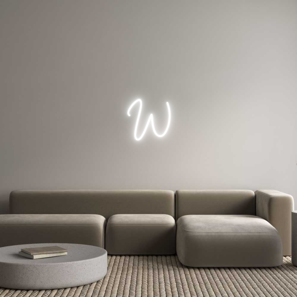 Custom Neon Sign Online Editor W