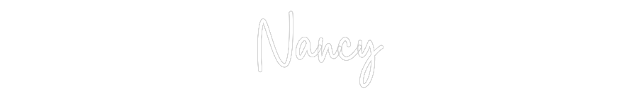 Custom Neon Sign Online Editor Nancy