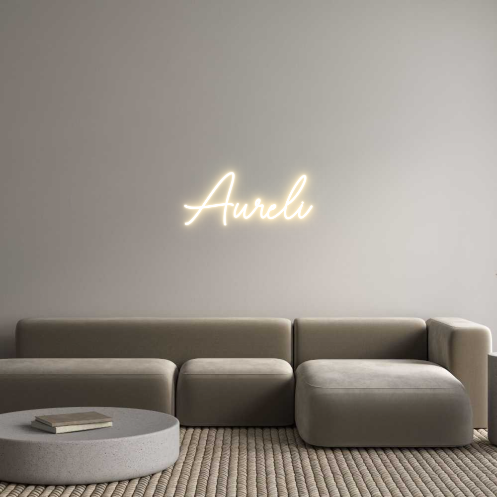 Custom Neon Sign Online Editor Aureli