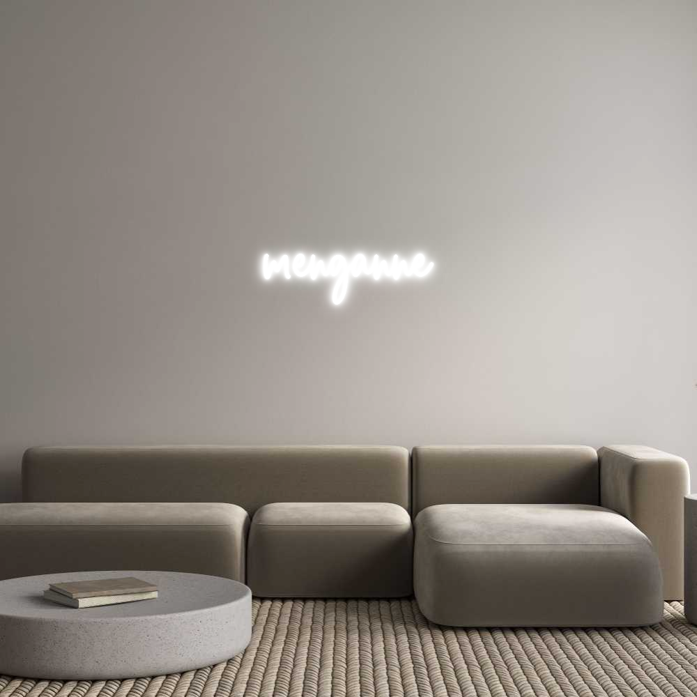 Custom Neon Sign Online Editor menganne