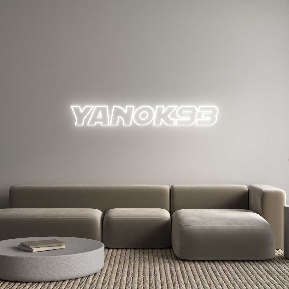 Custom Neon Sign Online Editor YANOK93