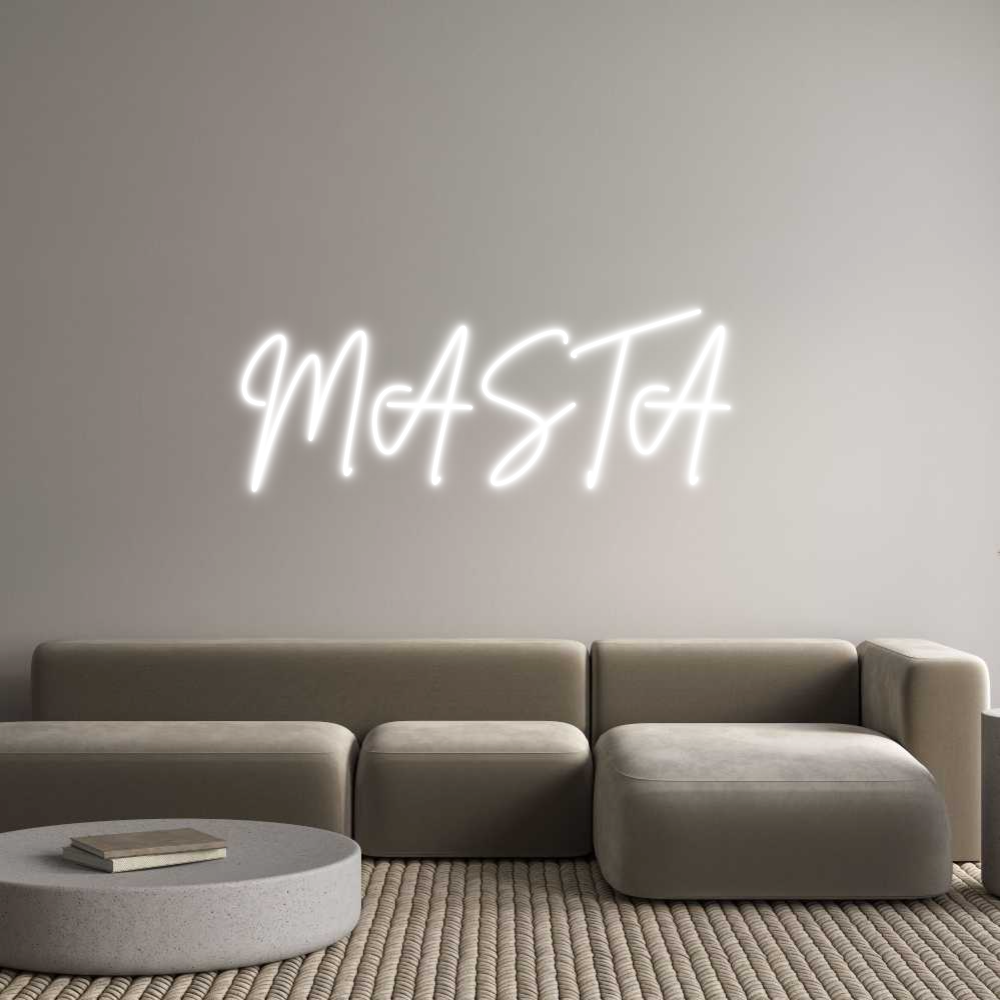 Custom Neon Sign Online Editor MASTA