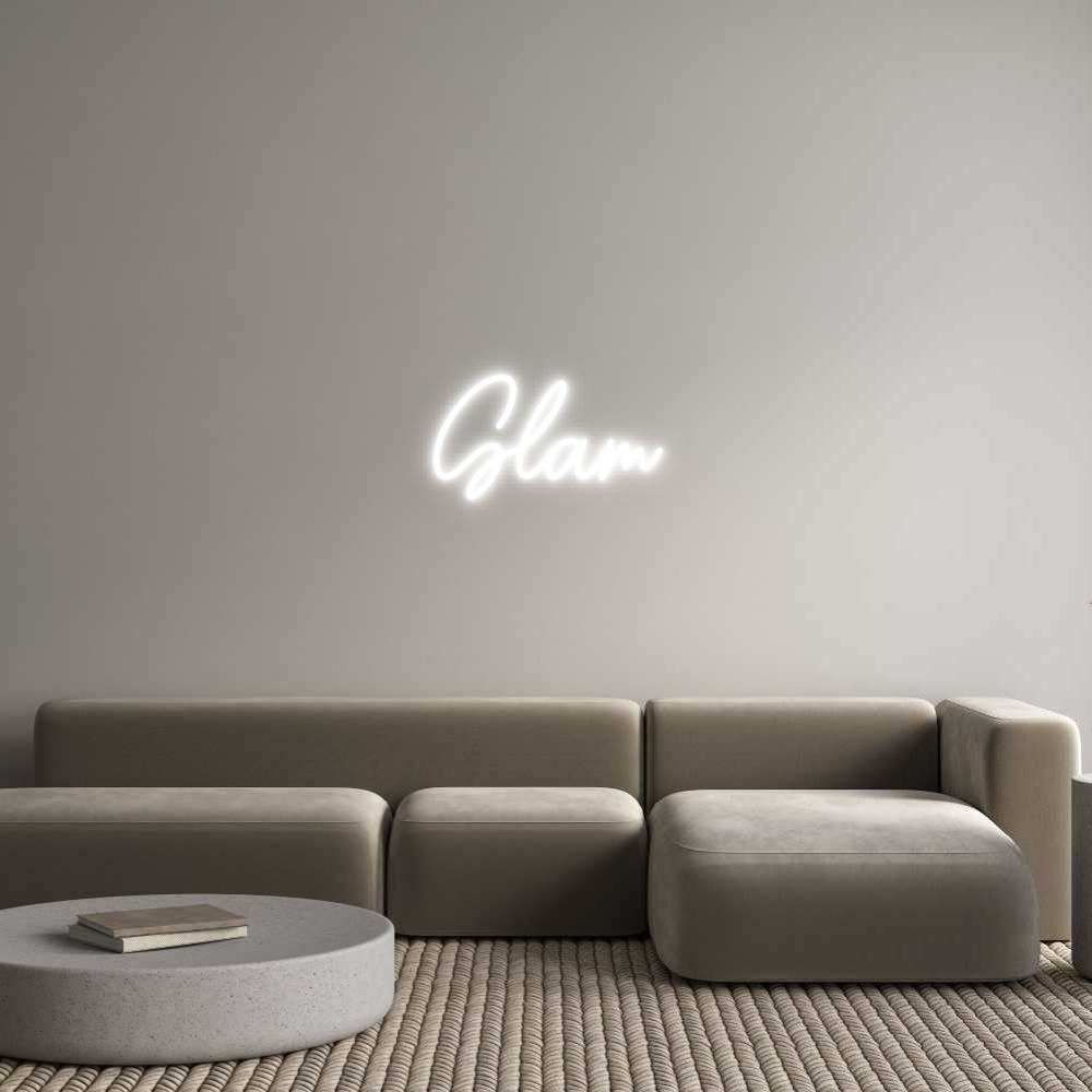 Custom Neon Sign Online Editor Glam