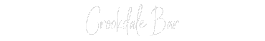 Custom Back Lit Neon Sign Online Editor Crookdale Bar