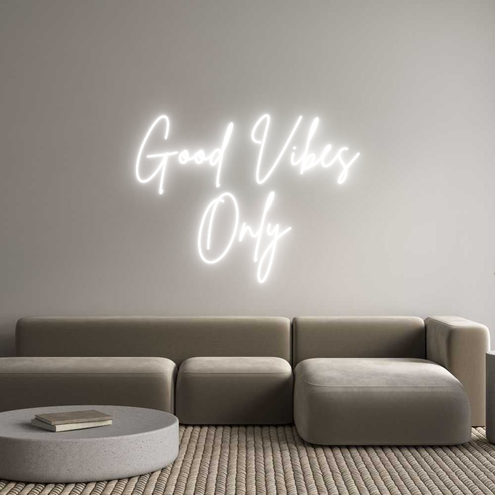 Custom Neon Sign Online Editor Good Vibes
 ...