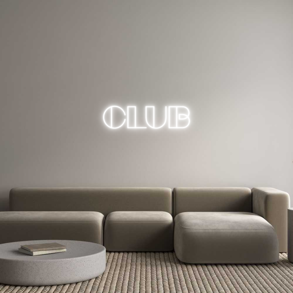 Custom Neon Sign Online Editor CLUB